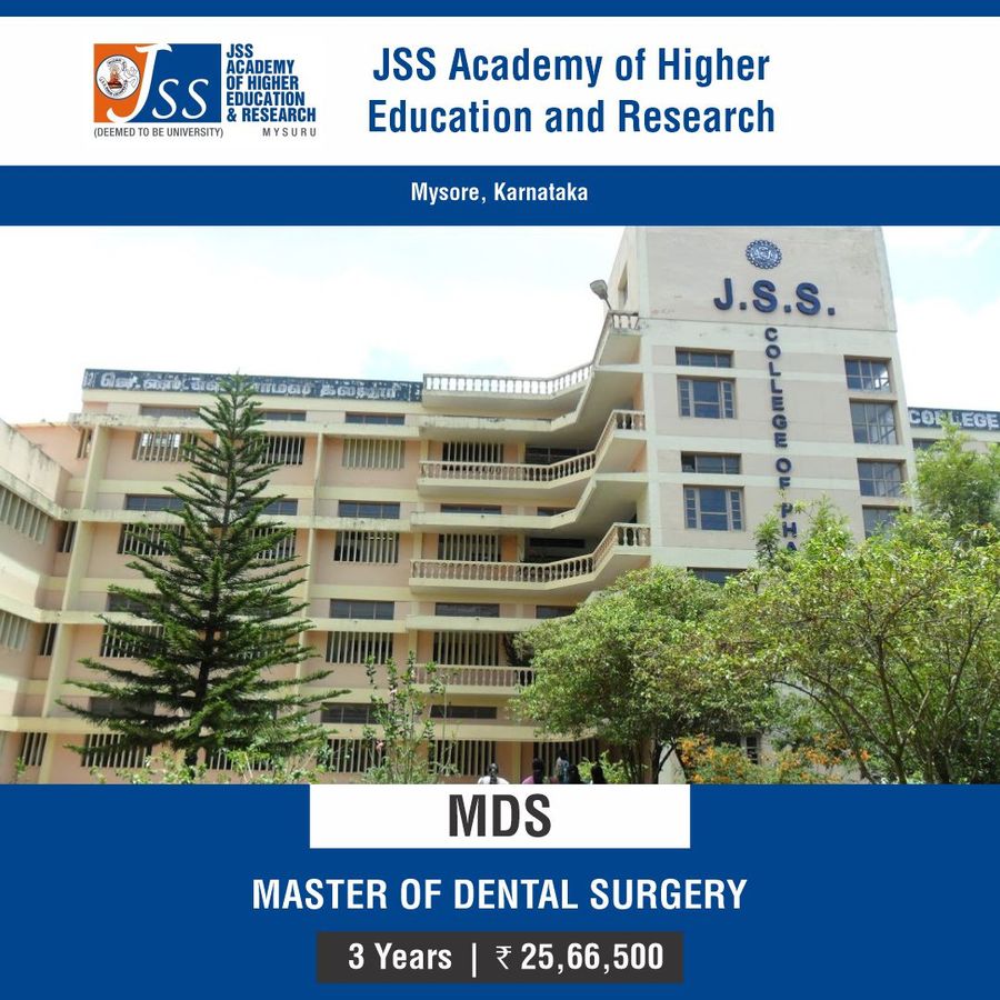 Jss Academy of Higher Education And Research,